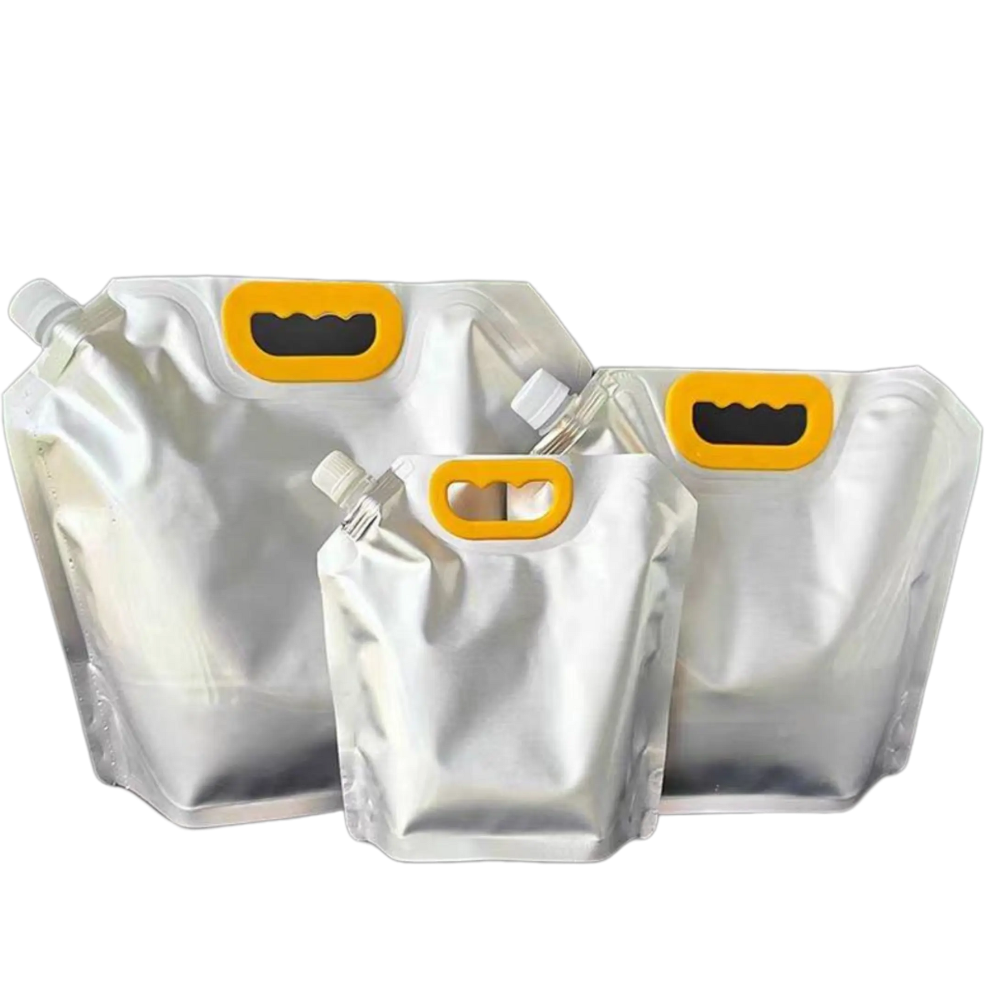 Aluminum Foil Spout Pouches 1L 3L 5L
