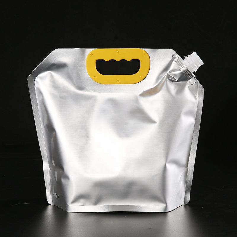 Aluminum Foil Stand-Up Spout Pouch | Leak-Proof Packaging for Milk, Tea & Liquids