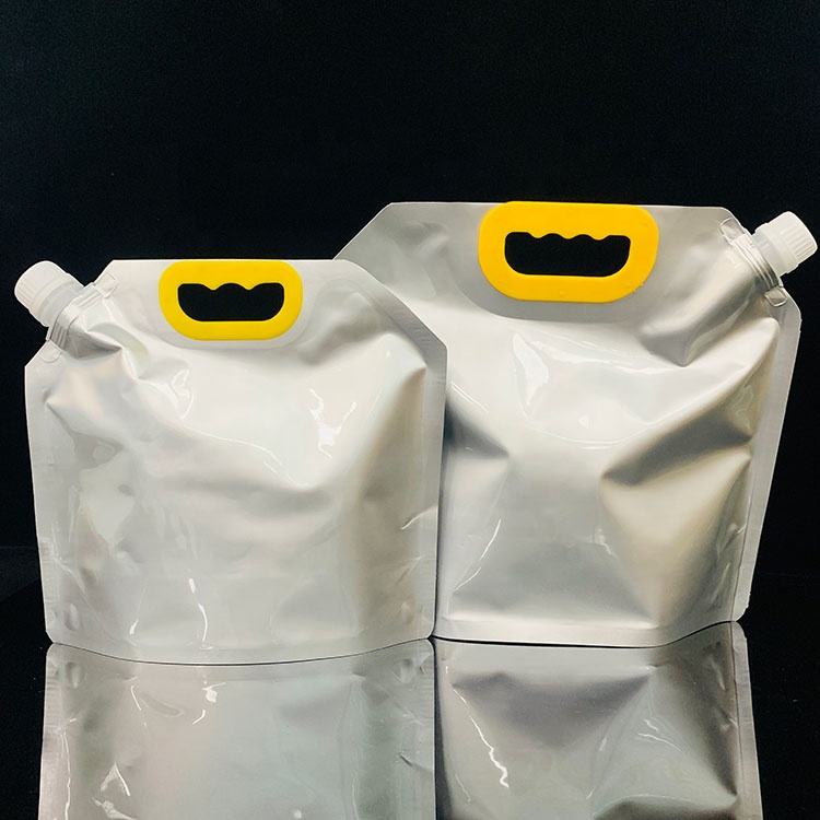 Aluminum Foil Stand-Up Spout Pouch | Leak-Proof Packaging for Milk, Tea & Liquids