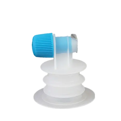 Blue twist valve tap for bag in box Package 1