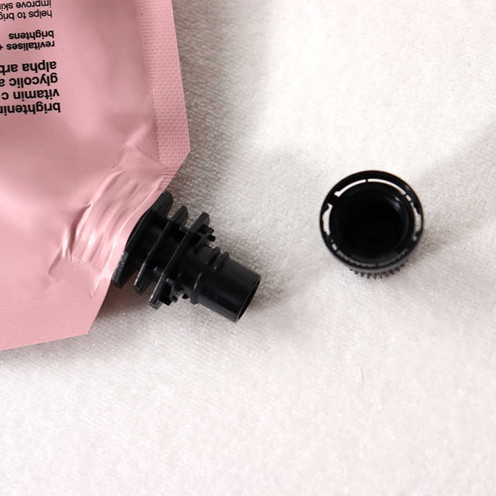 Custom Printed Cosmetic Spout Pouches | High-Quality Skincare Serum & Sample Packaging 05