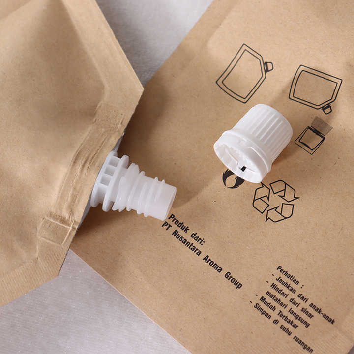 Custom Printed Spout Pouches | Resealable Matte Sauce Packaging 04