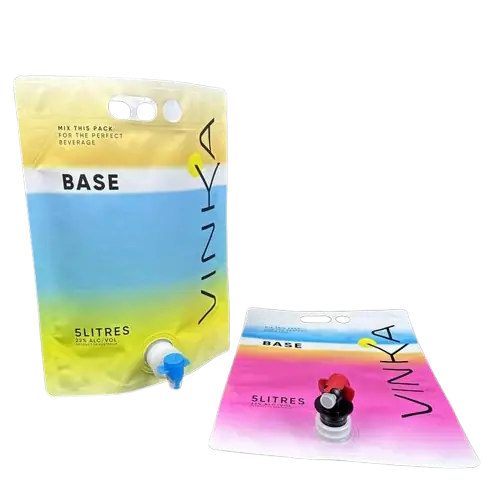 Stand Up Pouch Bag-in-Box (BIB) with vitop_5