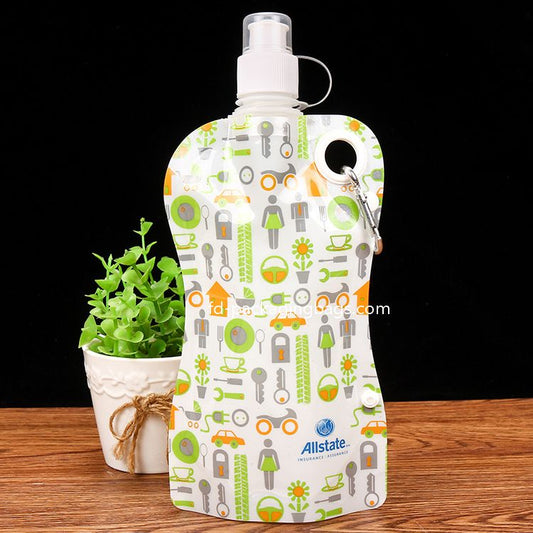 Spout pouch heavy - duty hand - held leak - proof and sealable beverage bag, 8.4oz for frozen juice beverage bottles - baginbox - packaging