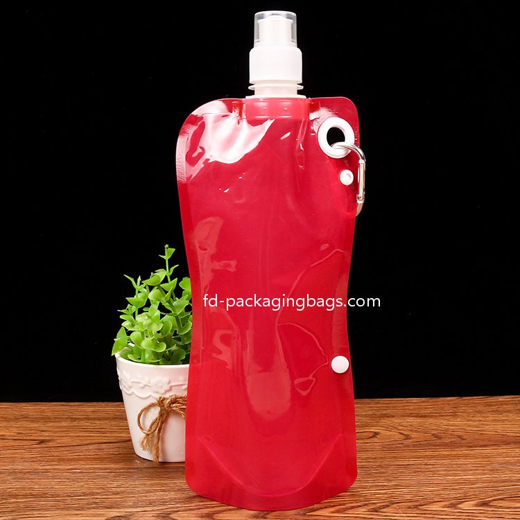 Spout pouch heavy - duty hand - held leak - proof and sealable beverage bag, 8.4oz for frozen juice beverage bottles - baginbox - packaging