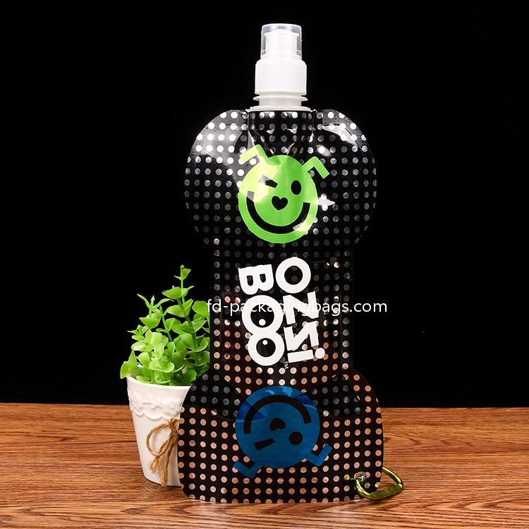 Spout pouch Plastic Liquor Flask Concealable and Reusable Plastic Drinking Flasks Liquor Pouches - baginbox - packaging