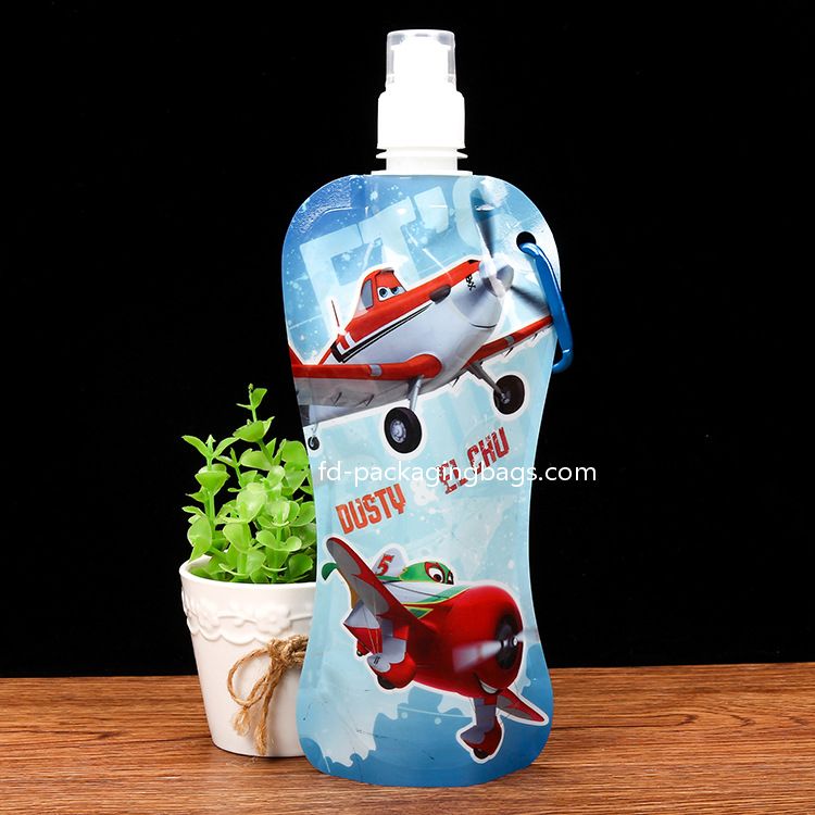 Spout pouch Plastic Liquor Pouches Drinking Flasks, Reusable Liquid Spout Bags - baginbox - packaging