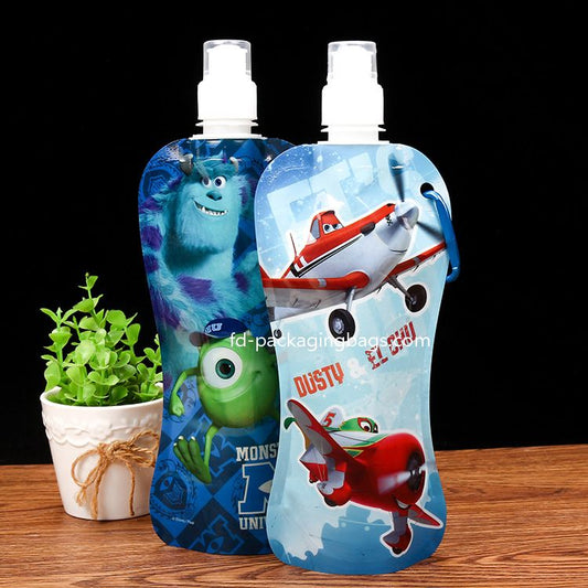 Spout pouch Plastic Liquor Pouches Drinking Flasks, Reusable Liquid Spout Bags - baginbox - packaging