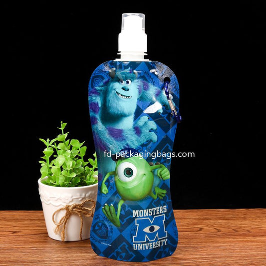 Spout pouch Plastic Liquor Pouches Drinking Flasks, Reusable Liquid Spout Bags - baginbox - packaging