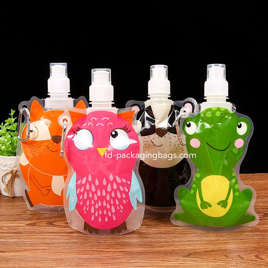 Spout pouch Reusable Baby Food Storage Pouches, Organic Food Puree for Kids or Toddlers and Store in Refillable Squeeze Pouches, Bulk Set is Freezer Safe - baginbox - packaging