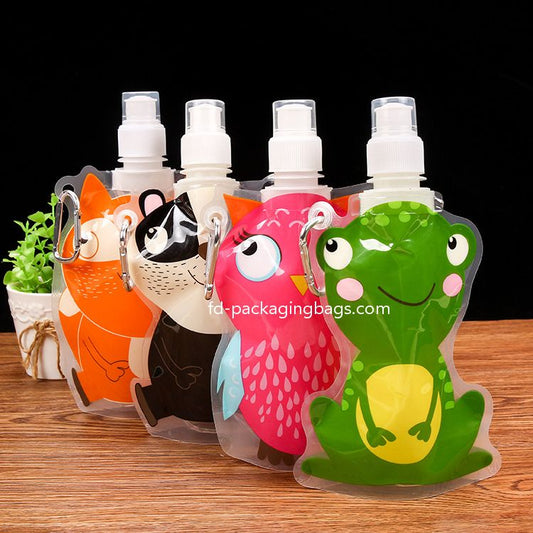 Spout pouch Reusable Baby Food Storage Pouches, Organic Food Puree for Kids or Toddlers and Store in Refillable Squeeze Pouches, Bulk Set is Freezer Safe - baginbox - packaging