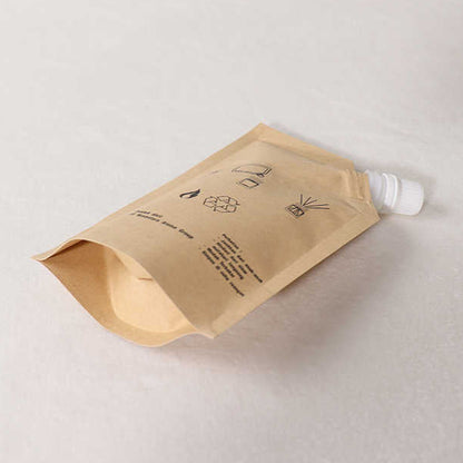Custom Printed Spout Pouches | Resealable Matte Sauce Packaging 05