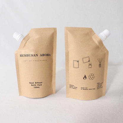 Custom Printed Spout Pouches | Resealable Matte Sauce Packaging 06