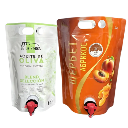 Stand Up Pouch Bag-in-Box (BIB) with Vitop Tap_3