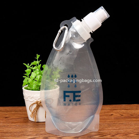 Spout pouch for Adults, Plastic Flask Drink Bags with Funnel, Reusable Plastic Liquor Bags Concealable Alcohol Flask for Cold & Hot Drinks - baginbox - packaging