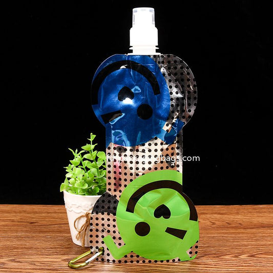 Spout pouch Plastic Liquor Flask Concealable and Reusable Plastic Drinking Flasks Liquor Pouches - baginbox - packaging